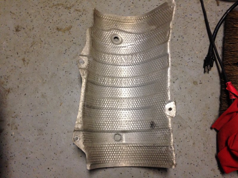 2004 2009 Gen II Prius Heat Shield Mounts over Muffler Rattle Dave