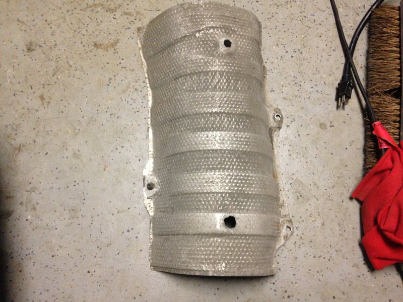 2004 2009 Gen II Prius Heat Shield Mounts over Muffler Rattle